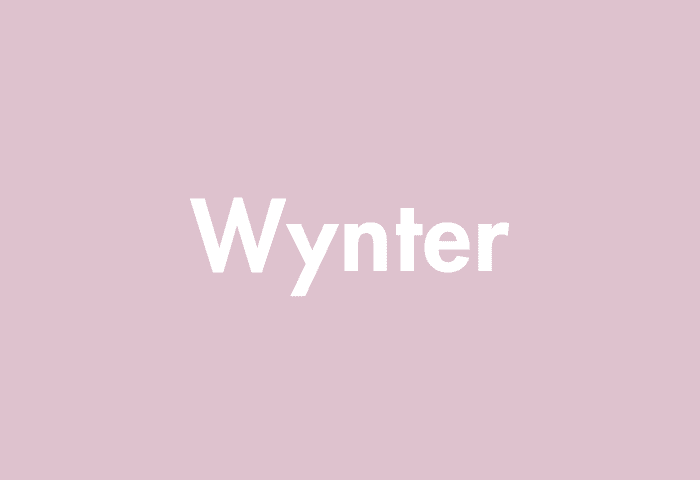 Wynter meaning