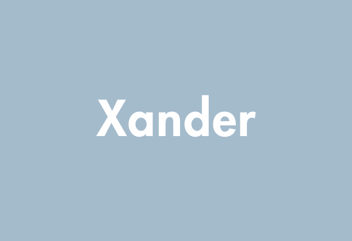 Xander meaning