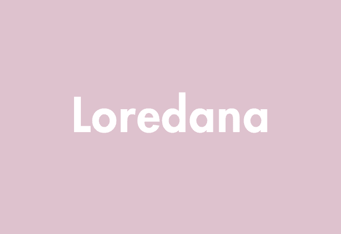 Loredana meaning