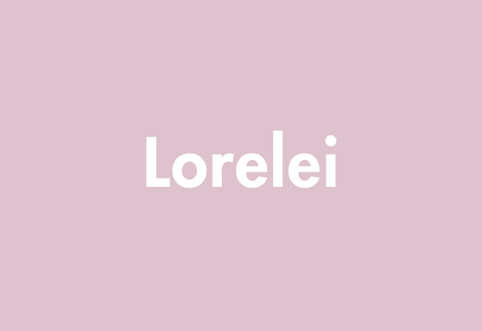 Lorelei meaning