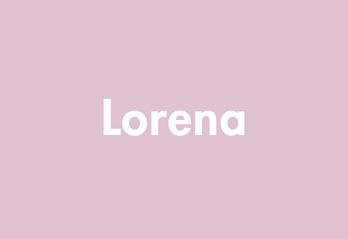 Lorena meaning