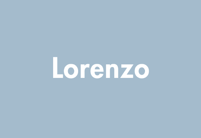 Lorenzo meaning