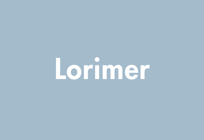 Lorimer meaning
