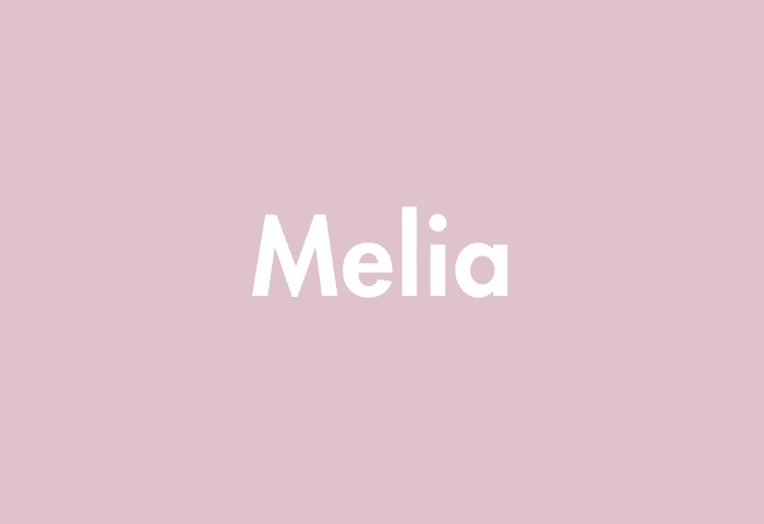 Melia meaning