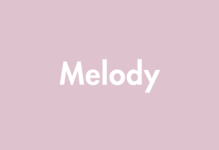 Melody meaning