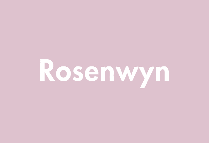 Rosenwyn meaning