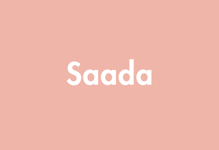 Saada meaning