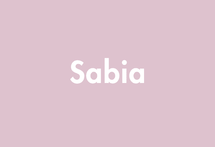 Sabia meaning