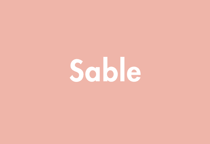 Sable meaning