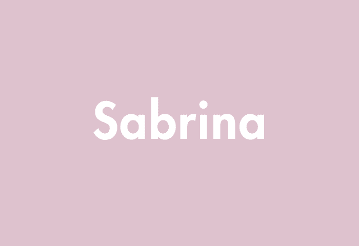 Sabrina meaning