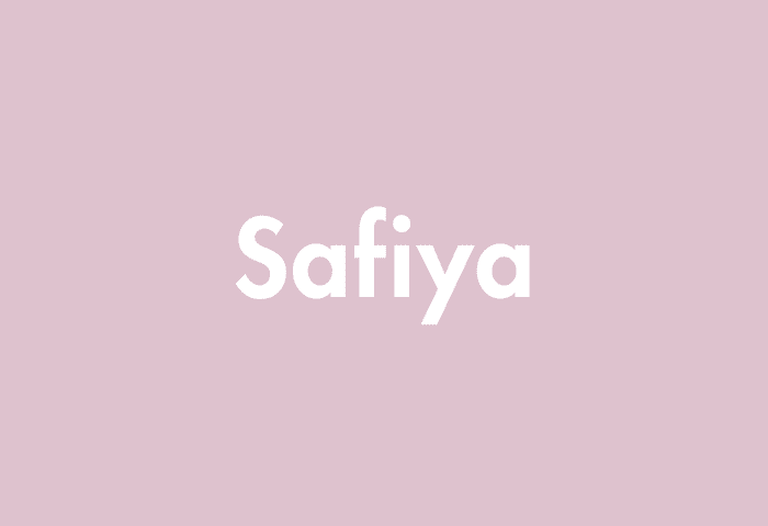 Safiya meaning