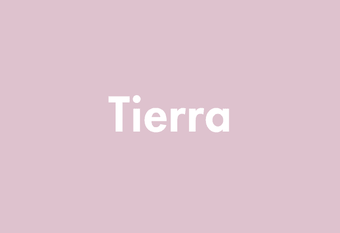 Tierra meaning