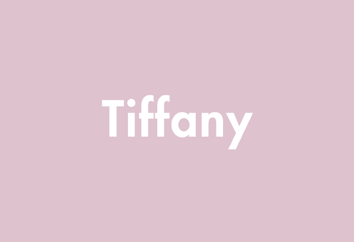 Tiffany meaning