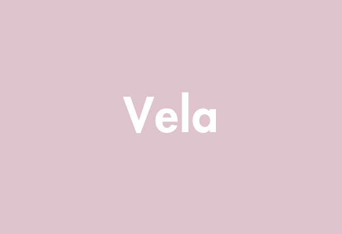 Vela meaning