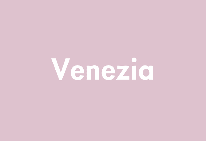 Venezia meaning