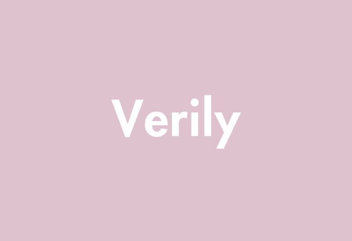 Verily meaning