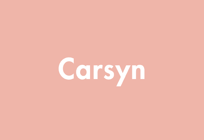 Carsyn meaning