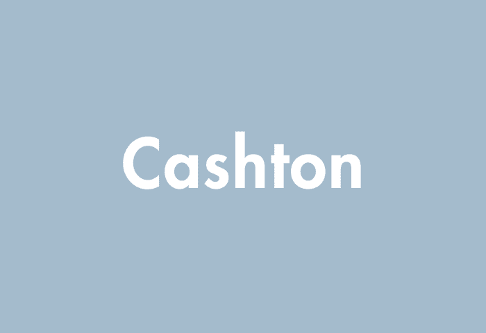 Cashton meaning