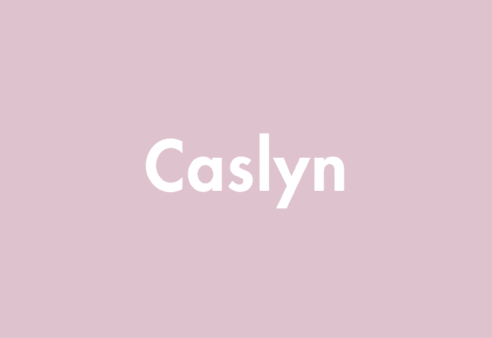 Caslyn meaning