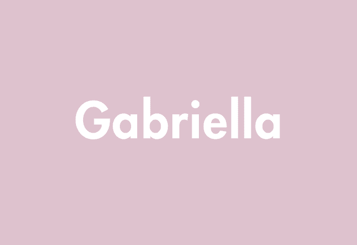 Gabriella meaning