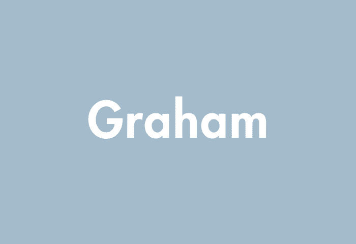 Graham meaning