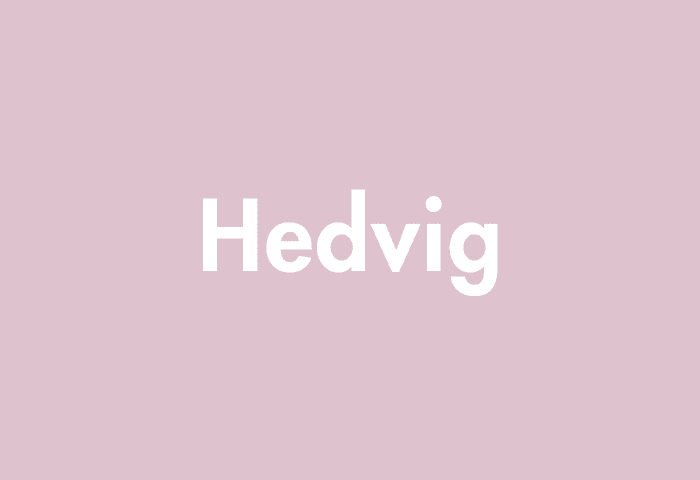 Hedvig meaning