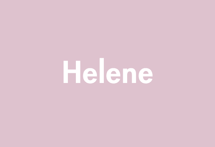 Helene meaning