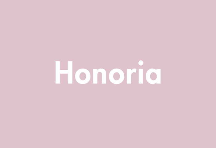 Honoria meaning