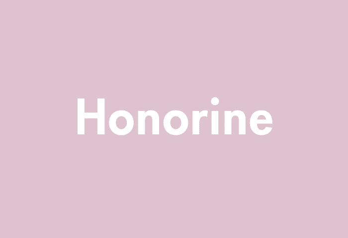 Honorine meaning