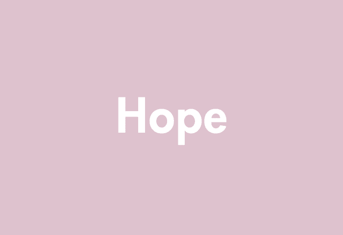 Hope meaning