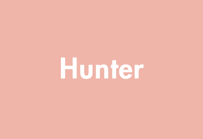Hunter meaning