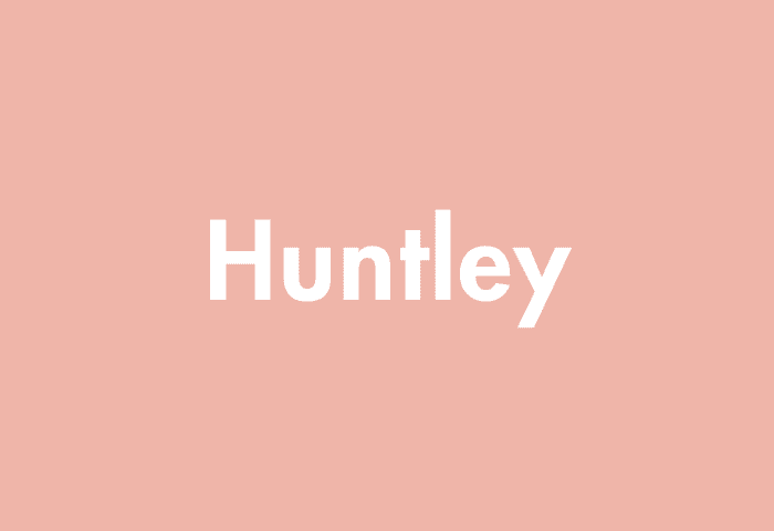 Huntley meaning