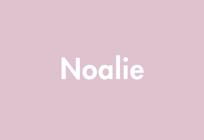 Noalie meaning