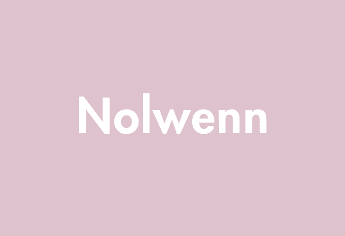 Nolwenn meaning