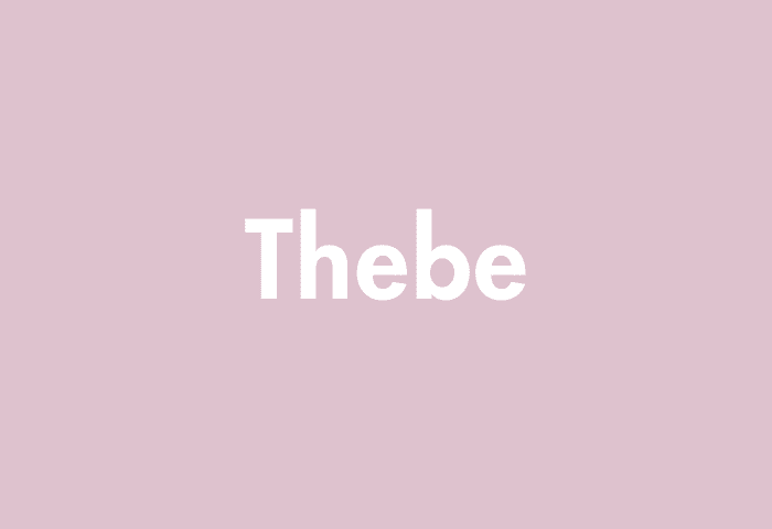 Thebe meaning