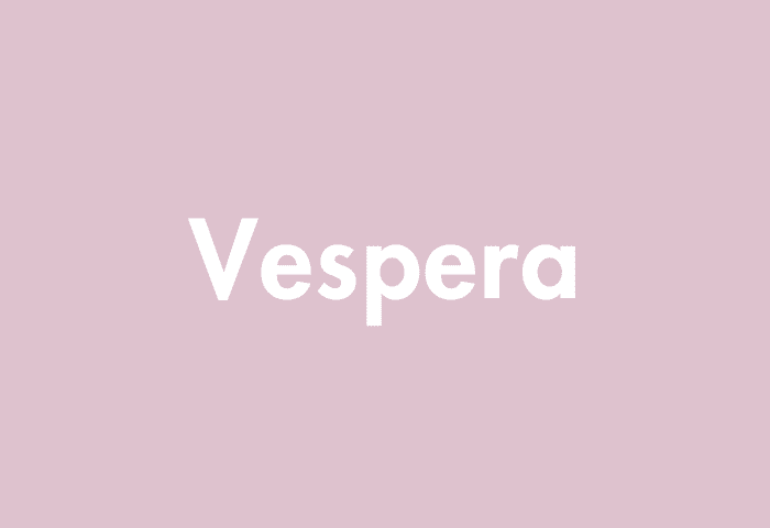 Vespera meaning