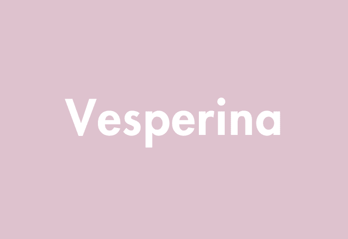 Vesperina meaning