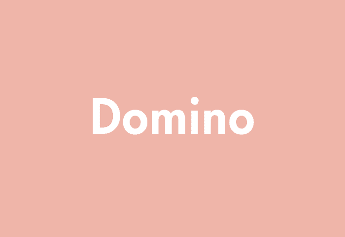Domino meaning