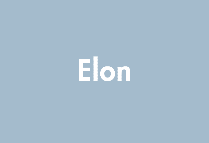 Elon meaning