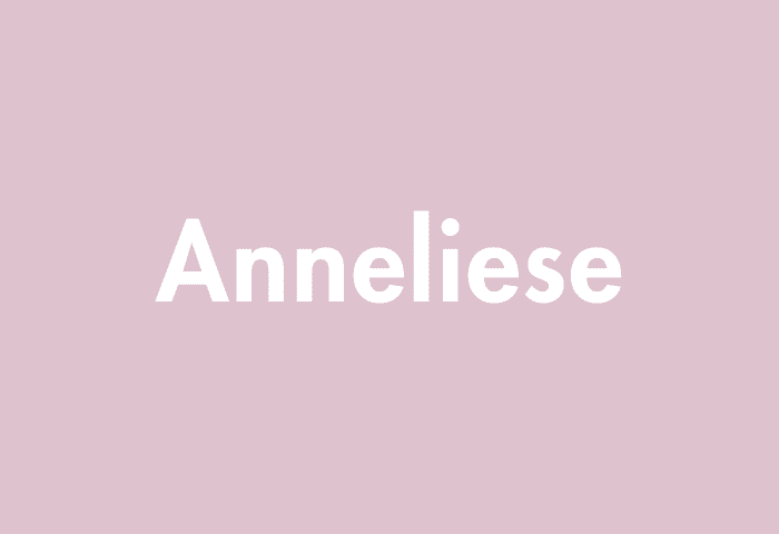 Anneliese meaning