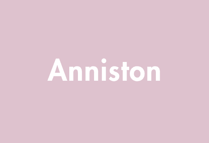 Anniston meaning