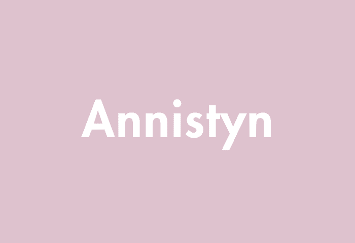 Annistyn meaning