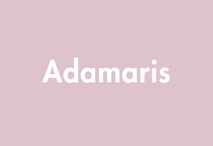Adamaris meaning