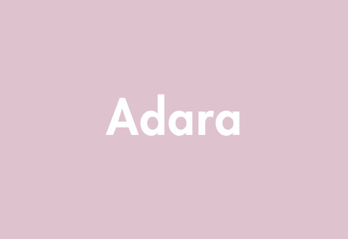 Adara meaning