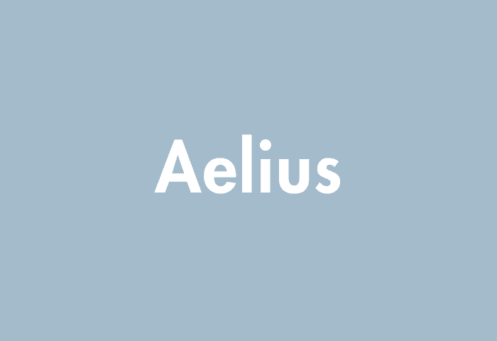 Aelius meaning