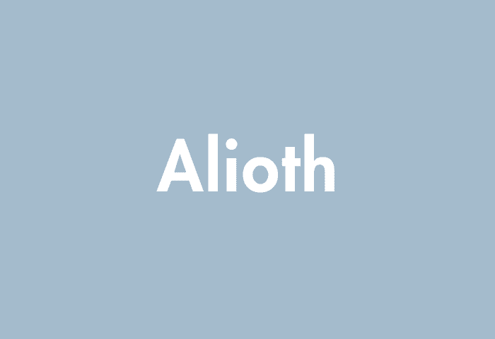 Alioth meaning