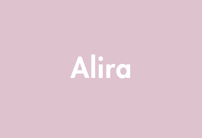 Alira meaning