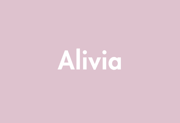 Alivia meaning