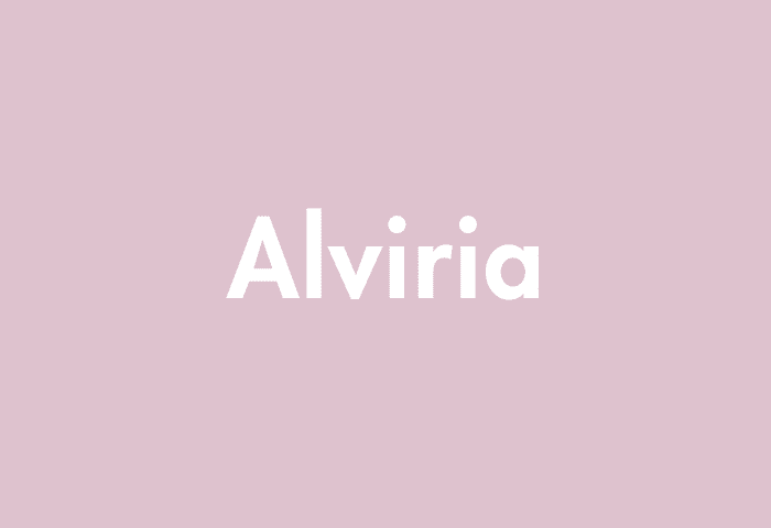 Alviria meaning