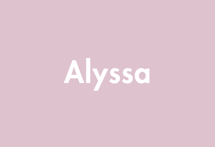 Alyssa meaning